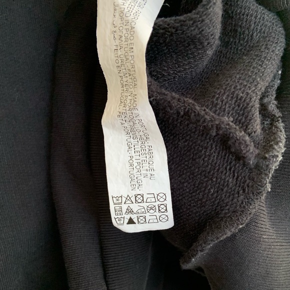 Zara Men’s Color Block Sweater Black White Yellow Small - Picture 3 of 6